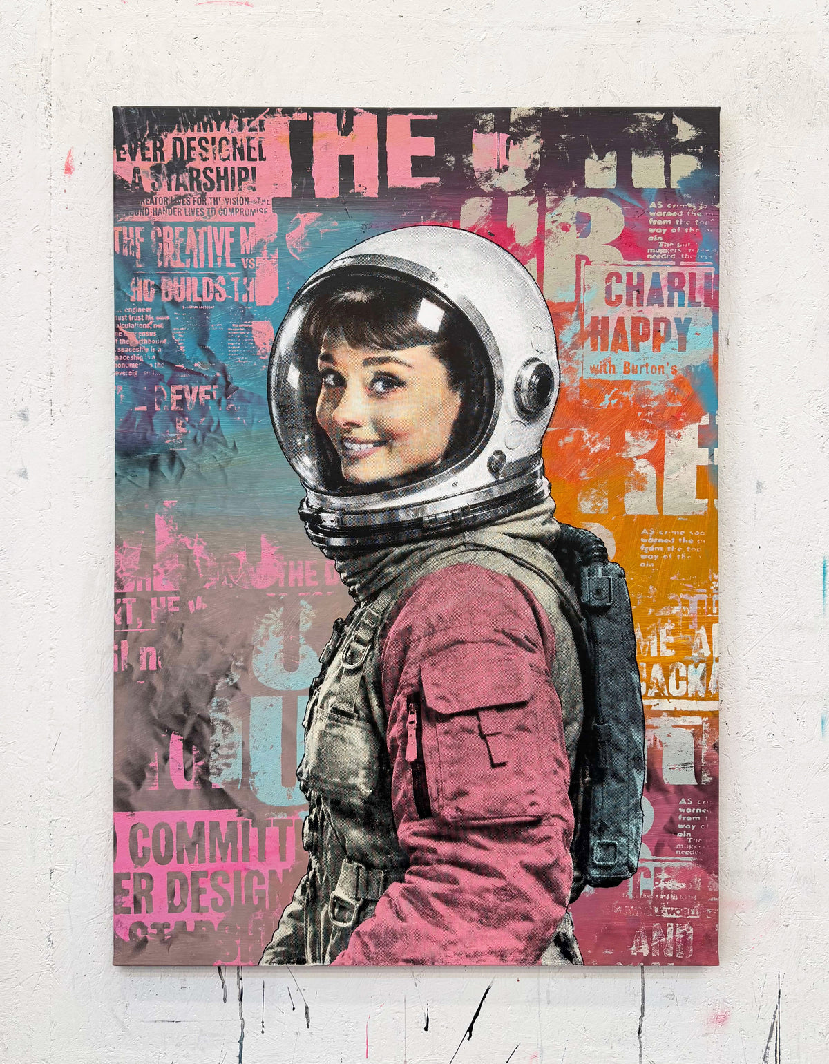 Augmented reality (Audrey Hepburn)