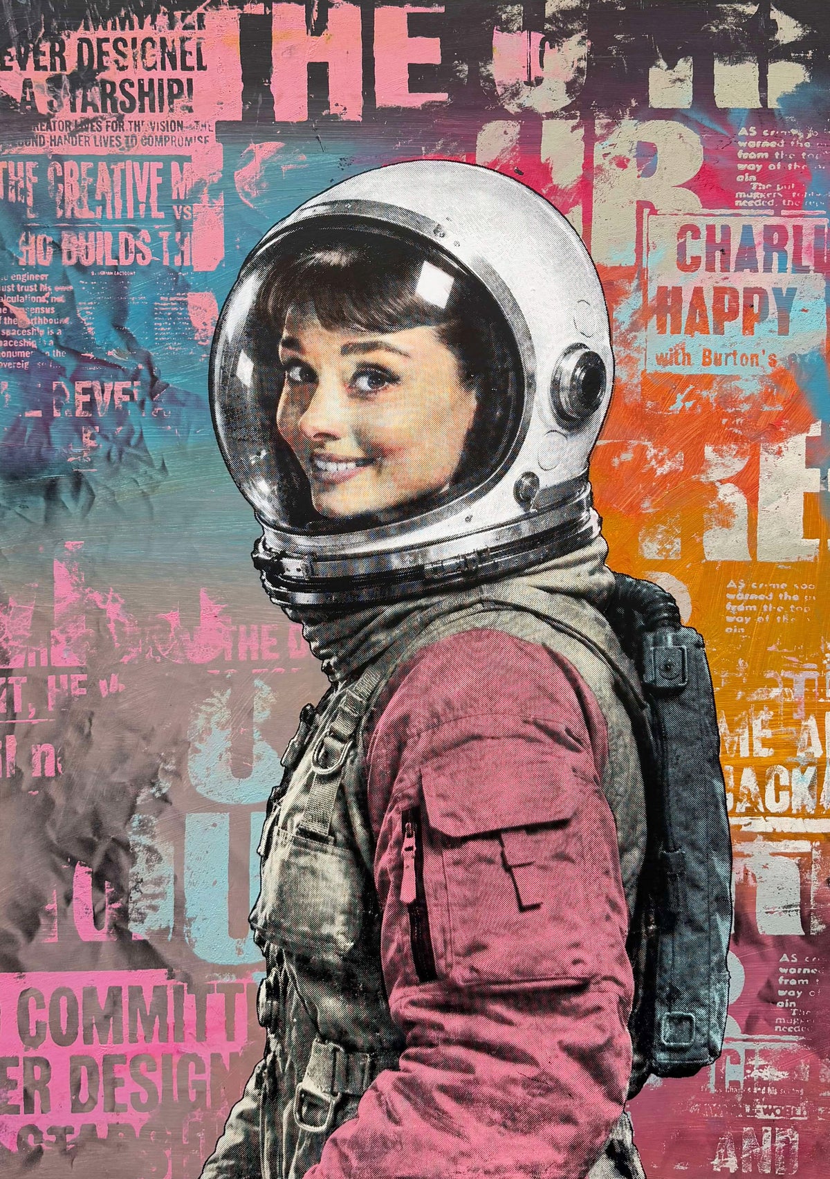 Augmented reality (Audrey Hepburn)