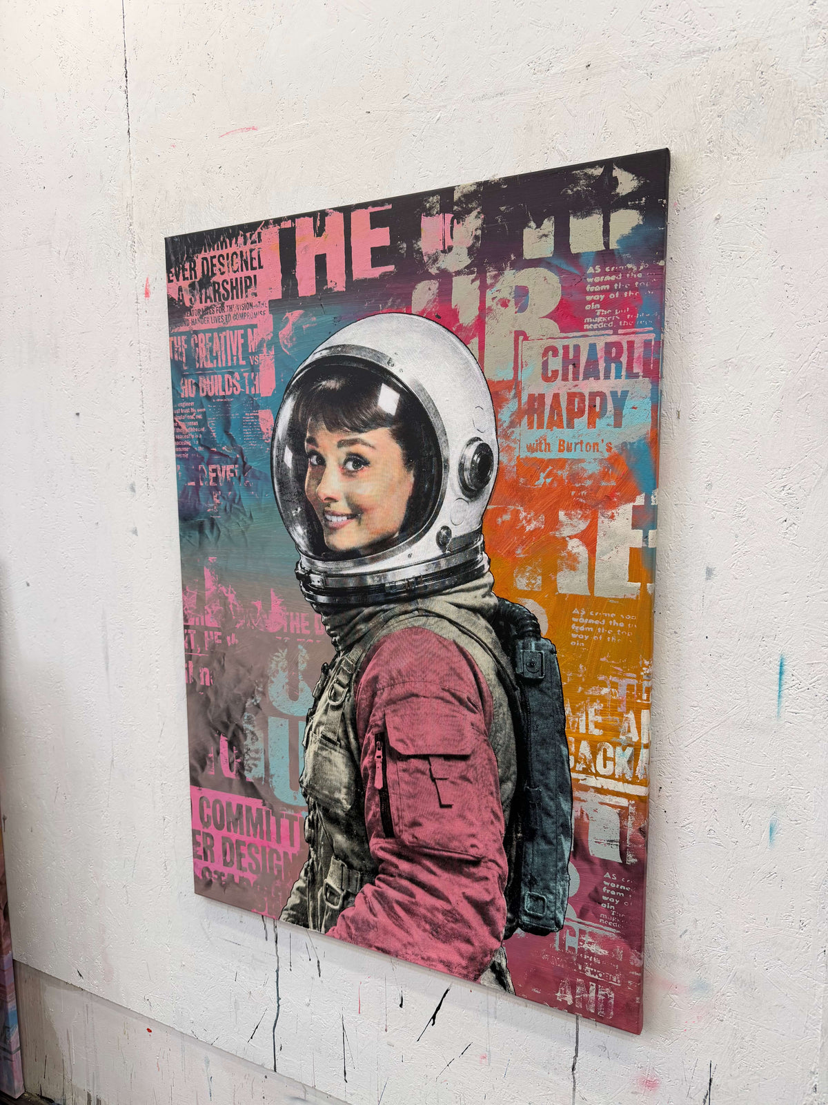 Augmented reality (Audrey Hepburn)