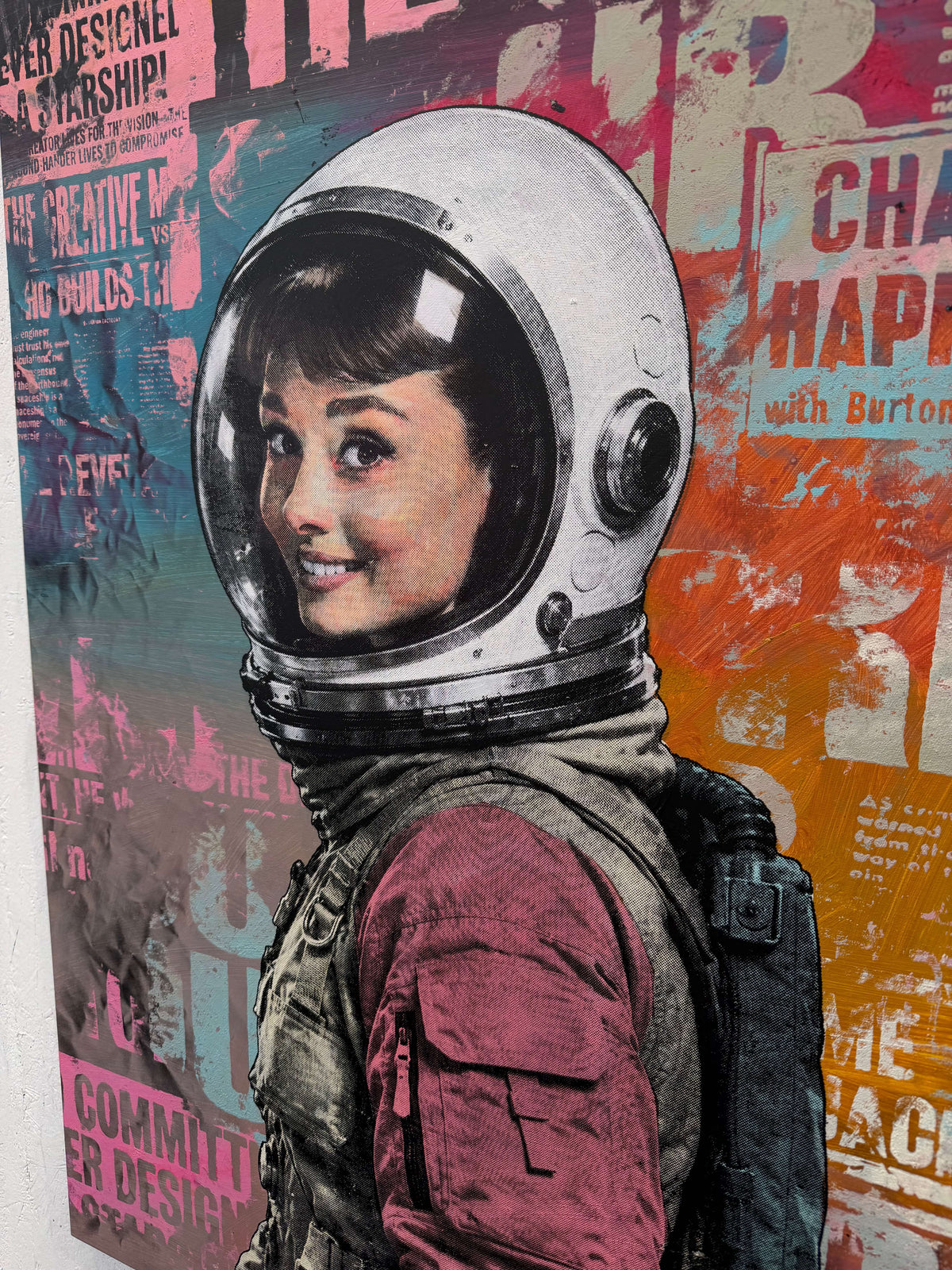 Augmented reality (Audrey Hepburn)