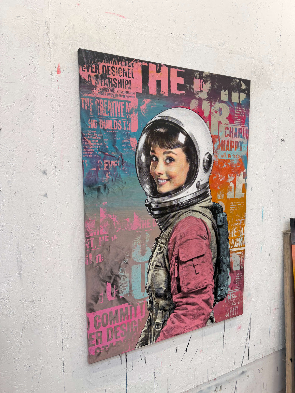 Augmented reality (Audrey Hepburn)