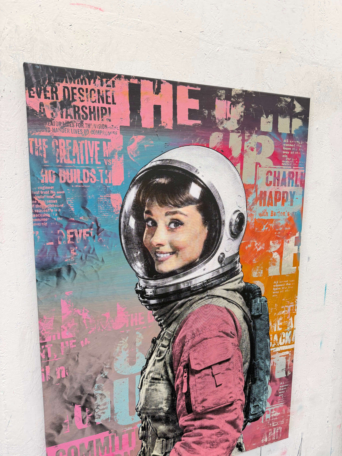 Augmented reality (Audrey Hepburn)